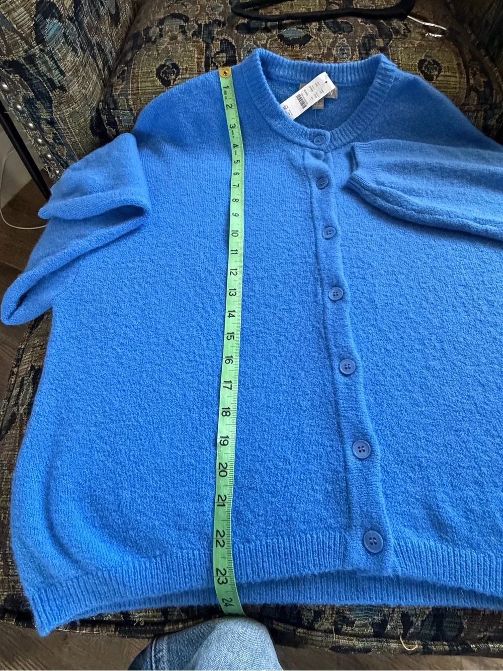 J. Crew garment loose front